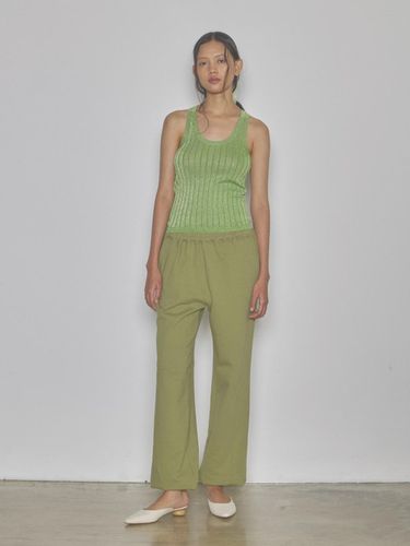 March Jogger Pants (Green) - jijivisha - Modalova