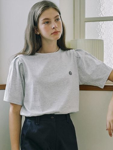 Volume sleeve Logo T-shirt - NONLOCAL - Modalova