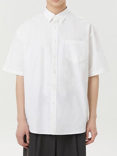 Cotton Half Shirt_White - lunt - Modalova