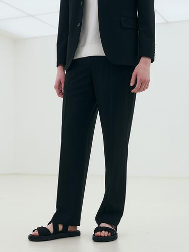 Semi Wide Cool Max Banding Slacks - MIND BRIDGE MEN - Modalova