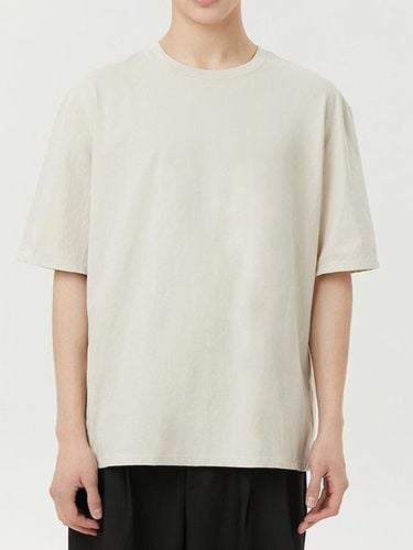 Silket Cotton T-shirt_Charcoal Beige - lunt - Modalova