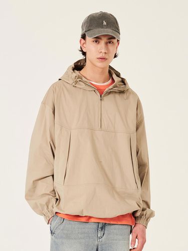 Anorak Top_Beige - HIS HAZZYS - Modalova