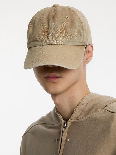 Overdyed Ball Cap_Washed Beige - ANOTHERYOUTH - Modalova