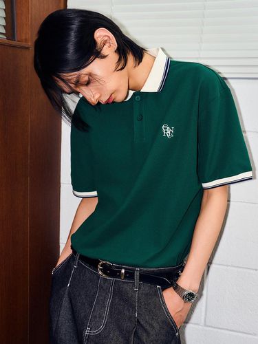 Classic Polo T-shirt_Green - GENERAL IDEA - Modalova