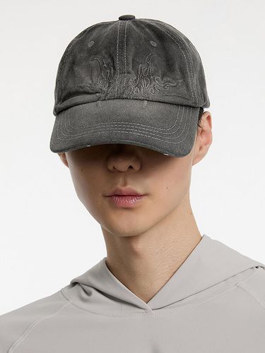 Overdyed Ball Cap_Washed Black - ANOTHERYOUTH - Modalova