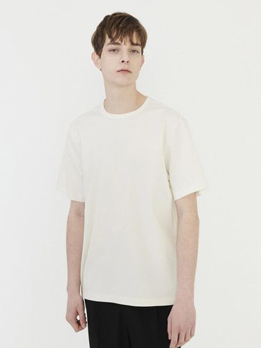 Supima Short Sleeve T-shirt_White - HIS HAZZYS - Modalova