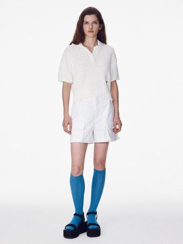 Cargo Shorts_White - MAISONMARAIS - Modalova