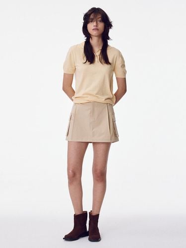 Cotton Cargo Skirt_Beige - MAISONMARAIS - Modalova