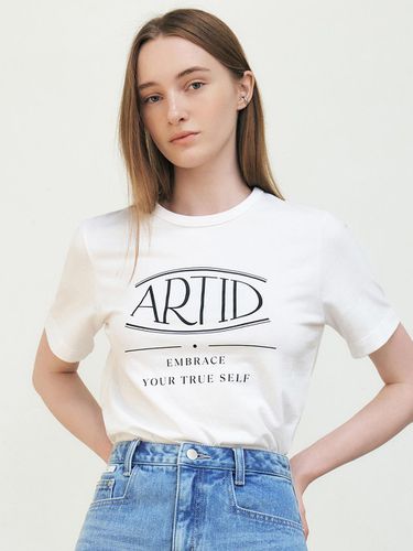 Big Logo Point Oversized Short Sleeve T-shirt - ARTID - Modalova