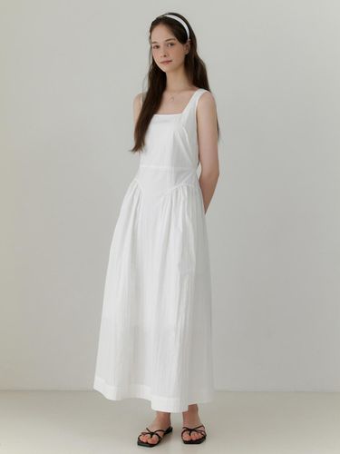 Tutu Sleeveless Dress (White) - RE_L - Modalova