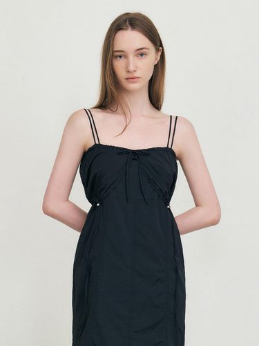 Shirring Two-way One-piece _ Charcoal - ARTID - Modalova