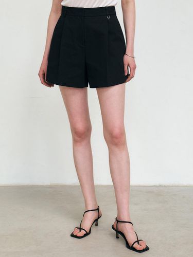 Linen Set-up Short Pants _ Black - ARTID - Modalova