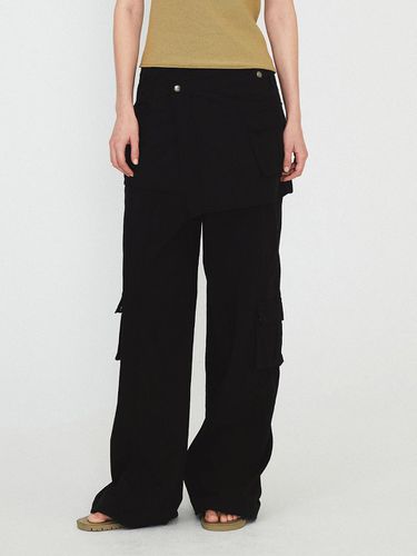 Cargo Wrap Pants_Black - DIAGONAL - Modalova