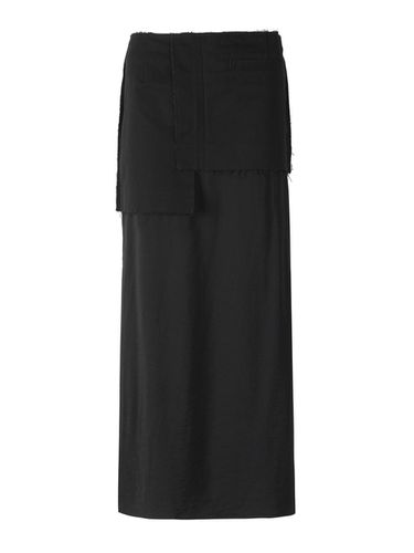 Light Lining Patched Long Skirt - RE;CODE - Modalova