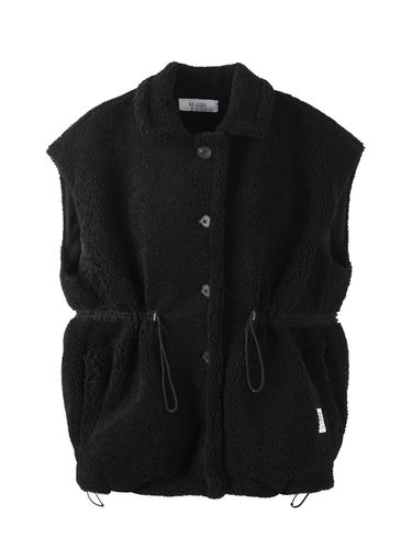 Over Sized Shearing Vest - Black - RE;CODE - Modalova