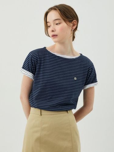 Boat Stripe T-shirts Navy - ITER - Modalova