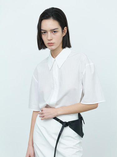 Oversized Fit Half Sleeve Shirt - MIMEME - Modalova