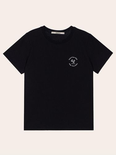 Haus Round T-shirt [Black] - DEHEVE - Modalova