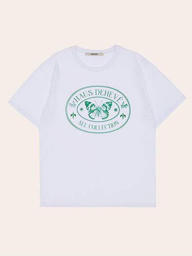 Butterfly Classic T-shirt [White] - DEHEVE - Modalova