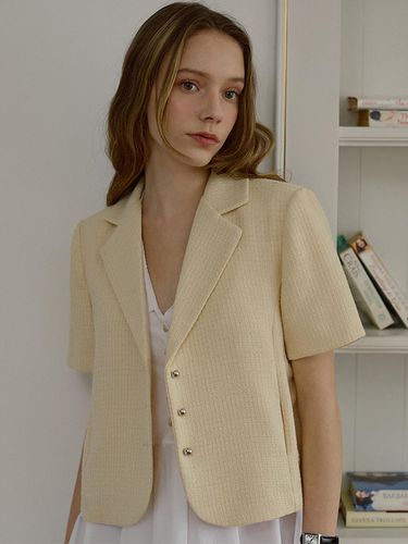 May Tweed Collar Jacket - DEHEVE - Modalova