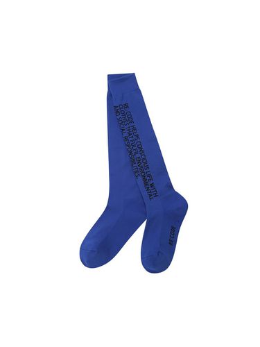 Slogan Logo Socks_Blue - RE;CODE - Modalova