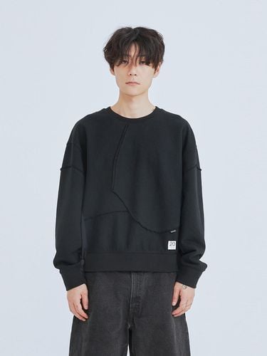 Fabrics Puzzle Sweatshirts _ Black - RE;CODE - Modalova