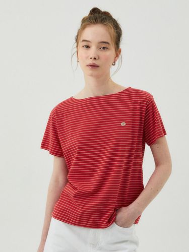 Boat Stripe T-shirts Red - ITER - Modalova