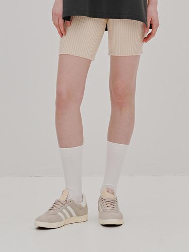 Half Cable Knit Shorts - ODER - Modalova