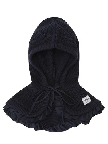 Round Collar Hoodie Balaclava_Navy - RE;CODE - Modalova