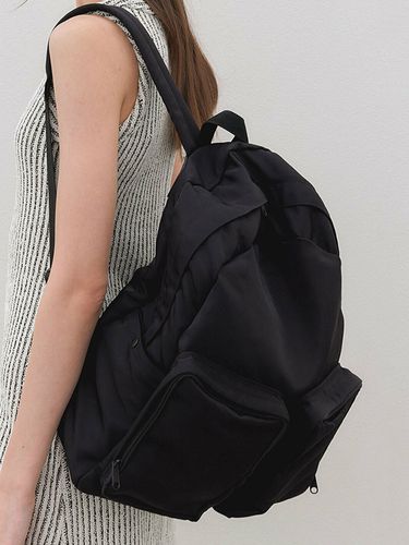 Premium Two Patch Pocket Backpack_Black - HY-PHEN - Modalova