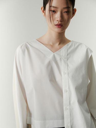 Shirts Panel Patched Woven Top _ - RE;CODE - Modalova