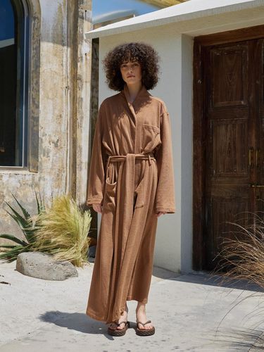 Aster Robe - Brown - jijivisha - Modalova