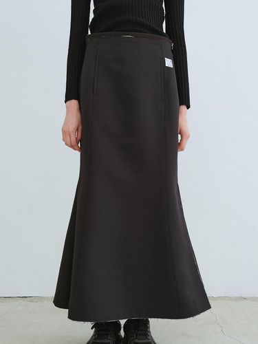 Raw Cutting Mermaid Skirt_ Black - RE;CODE - Modalova