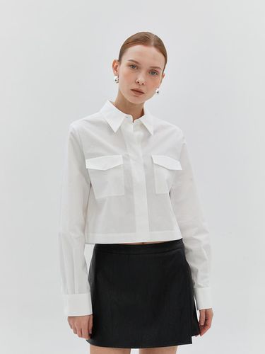 Cropped Shirt - White - MIMEME - Modalova