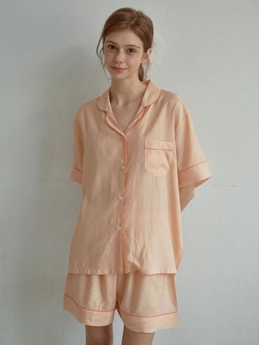 Evelyn Pajama Shirt and Shorts - LUNALUZ STUDIO - Modalova