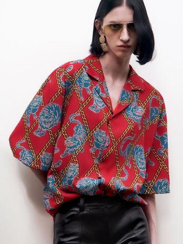 Tiger-Printed Bowling Shirt[(Unisex)]_UTS-SS05 - UNTAGE - Modalova