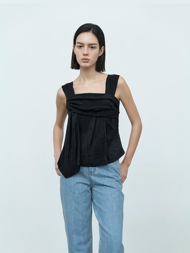 Volume Sleeveless Top - Black - MIMEME - Modalova