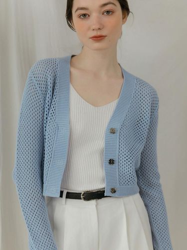 Organic] Scash Crop Cardigan_Sky - knizure - Modalova