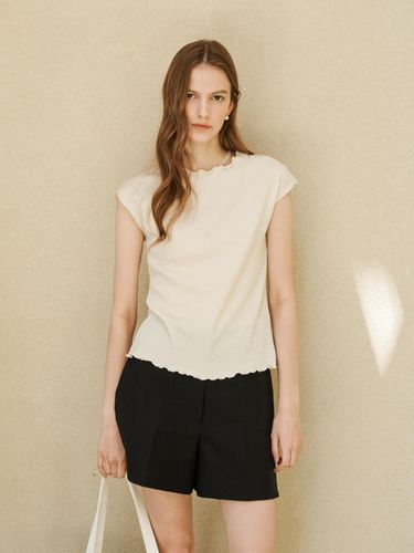 Essential Pleated T-shirt - MEZARR DE VON - Modalova