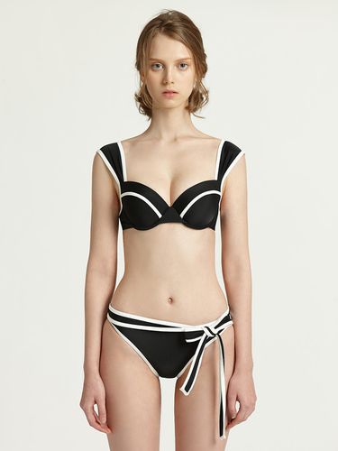 Swan Bikini Brief_Black - AGNEL - Modalova