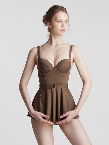 Hazel Monokini_Brown - AGNEL - Modalova