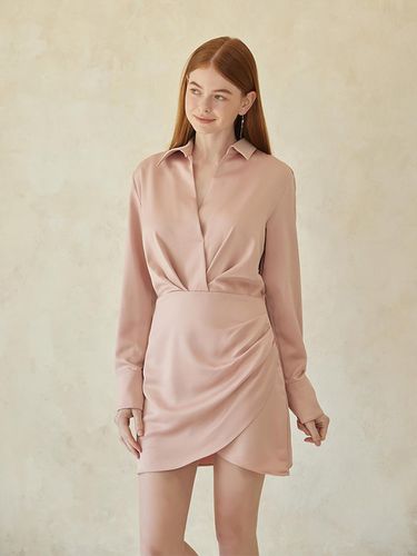 Lia Shirts Dress (Indi Pink) - VALLO DE NERA - Modalova