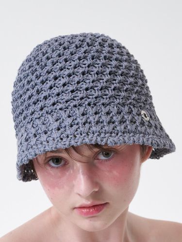 Light Bucket Hat_Dark Blue - SIEOR - Modalova