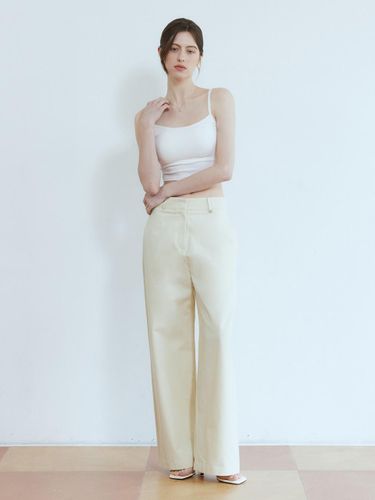 Clear summer cotton wide pants - ADAUL - Modalova