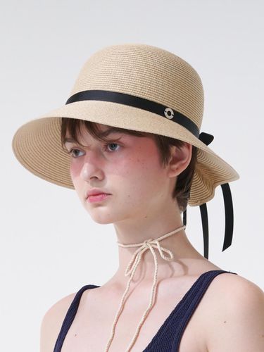 Reed Bucket Hat_Light Biege - SIEOR - Modalova