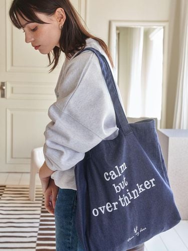 Overthinker Shoulder Bag_Denim - DEAR MY DEER - Modalova