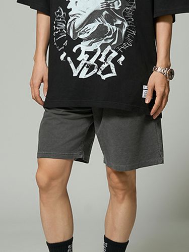 Docking Inside Out Pigment Short Pants_Charcoal - STIGMA - Modalova