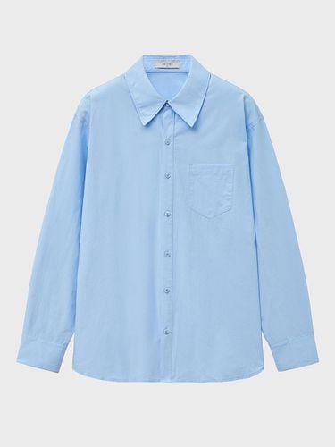 Classic Cotton Regular Shirt_Light Blue - NOIRER - Modalova