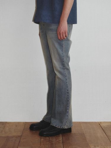 New Classic Flare Denim Pants_Vintage Blue - KINETO - Modalova