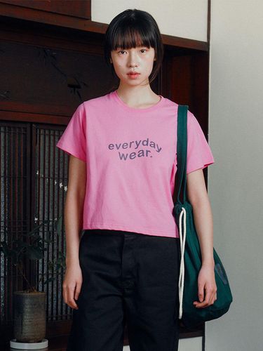 Letter Play HF T-shirt_Taffy Pink - Mmlg Women - Modalova